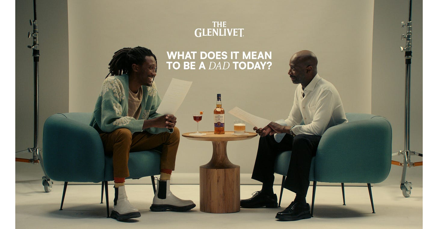 THE GLENLIVET SINGLE MALT SCOTCH WHISKY CELEBRATES WHAT IT MEANS TO BE A DAD THIS FATHER'S DAY